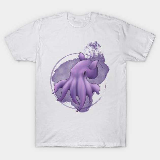 Purple Dumbo Octopus T-Shirt by MoanaMatron